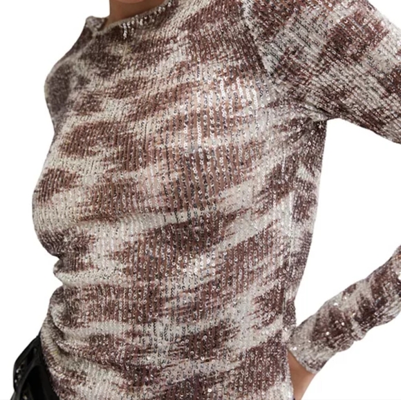 NWT Free People Golden Rush Top - Picture 4 of 4